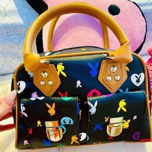 EXTREMELY RARE MULTICOLORED MONOGRAM PLAYBOY PURSE Y2K 🌈 🐇